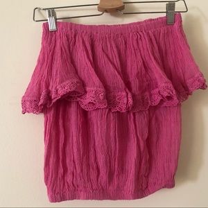 Jen’s Pirate Booty Pink Tube Top